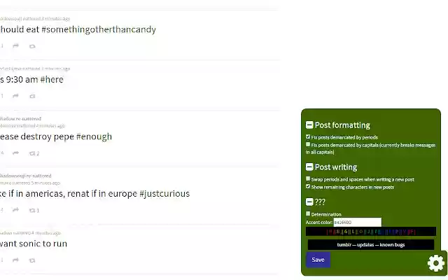 NatterBox  from Chrome web store to be run with OffiDocs Chromium online