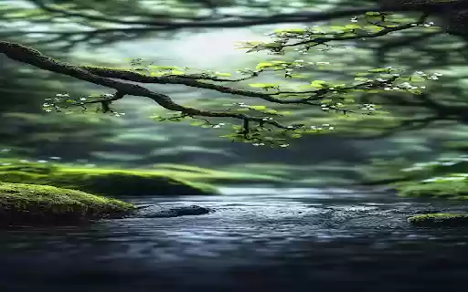 Natural stream wallpaper  from Chrome web store to be run with OffiDocs Chromium online