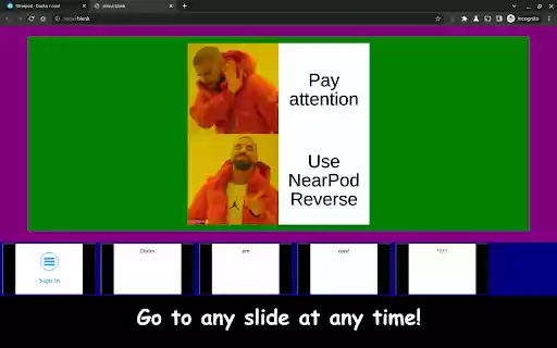 Nearpod Reverse from Chrome web store to be run with OffiDocs Chromium online Nearpod Reverse from Chrome web store to be run with OffiDocs Chromium online