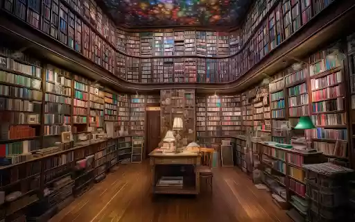 Neat library of ancient books  from Chrome web store to be run with OffiDocs Chromium online