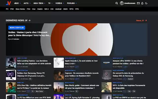 NeoJVC  from Chrome web store to be run with OffiDocs Chromium online