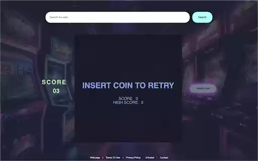Neon Snake  from Chrome web store to be run with OffiDocs Chromium online