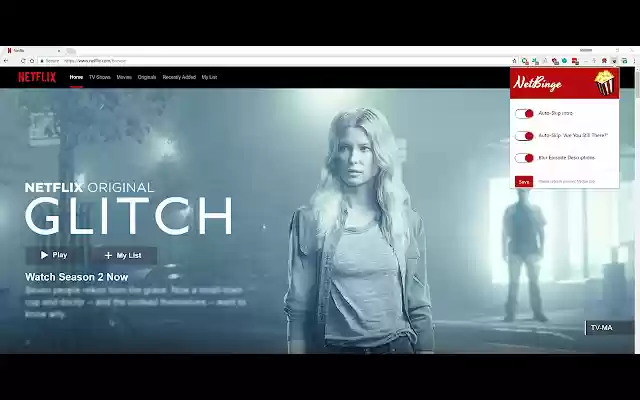 Chrome 网上商店的 NetBinge 将与 OffiDocs Chromium 在线一起运行