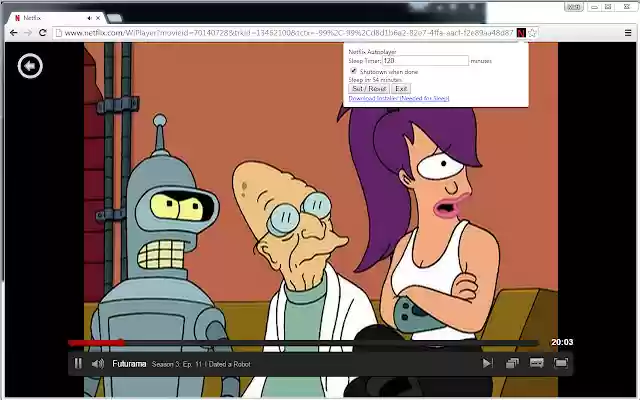 Netflix Autoplayer With System Sleep Timer  from Chrome web store to be run with OffiDocs Chromium online