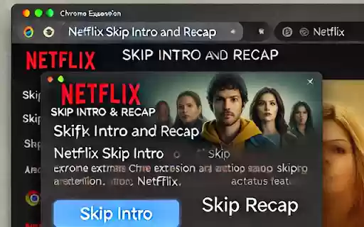 Netflix auto skip intro and recap  from Chrome web store to be run with OffiDocs Chromium online