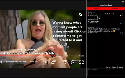 Netflix Comment Section  from Chrome web store to be run with OffiDocs Chromium online