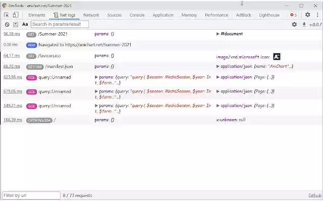 Net logs  from Chrome web store to be run with OffiDocs Chromium online