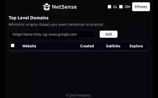 NetSense  from Chrome web store to be run with OffiDocs Chromium online