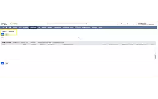 NetSuite Deployed Scripts Extension  from Chrome web store to be run with OffiDocs Chromium online