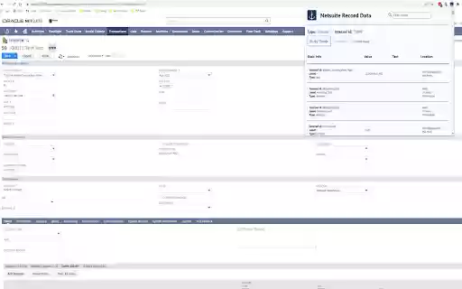 NetSuite Record Data from Chrome web store to be run with OffiDocs Chromium online NetSuite Record Data from Chrome web store to be run with OffiDocs Chromium online