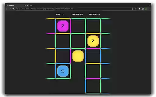 Network HTML5 Game  from Chrome web store to be run with OffiDocs Chromium online