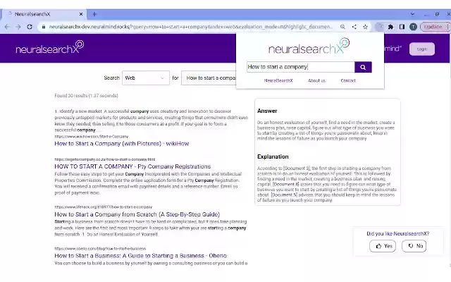 NeuralSearchX from Chrome web store to be run with OffiDocs Chromium online NeuralSearchX from Chrome web store to be run with OffiDocs Chromium online