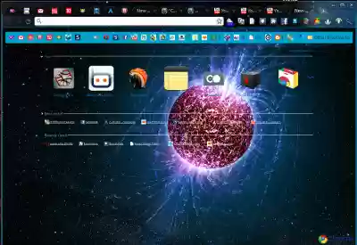 Neutron Star Theme  from Chrome web store to be run with OffiDocs Chromium online