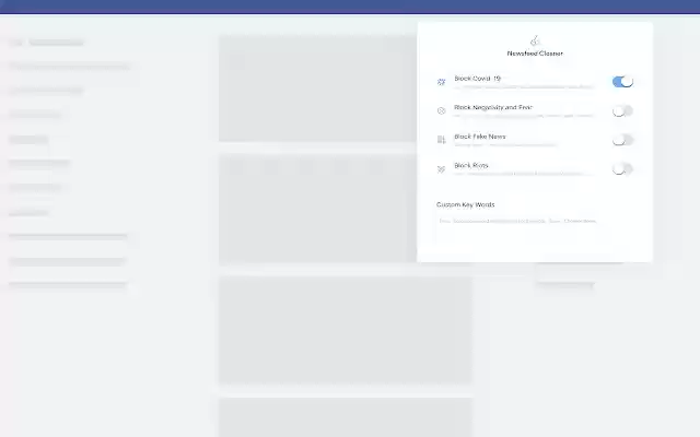 Newsfeed Cleaner  from Chrome web store to be run with OffiDocs Chromium online