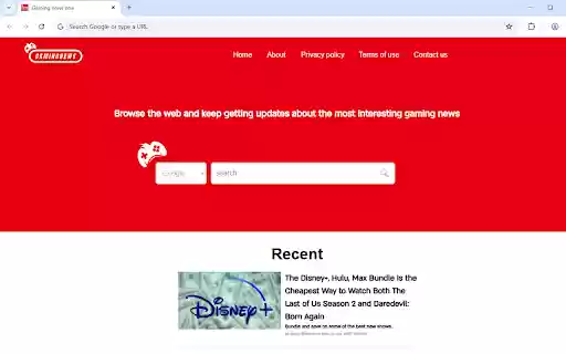 newsforgamerz  from Chrome web store to be run with OffiDocs Chromium online