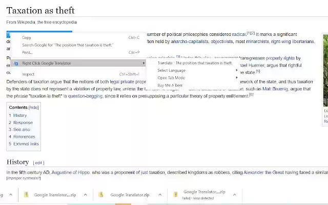 New Tab Google Translator  from Chrome web store to be run with OffiDocs Chromium online