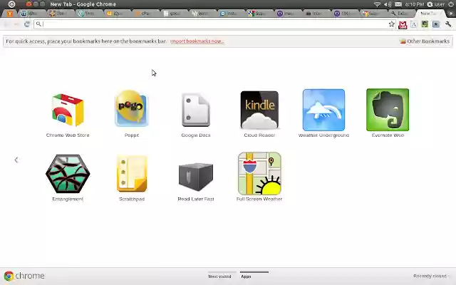 New Tab Key for Google™ Chrome  from Chrome web store to be run with OffiDocs Chromium online