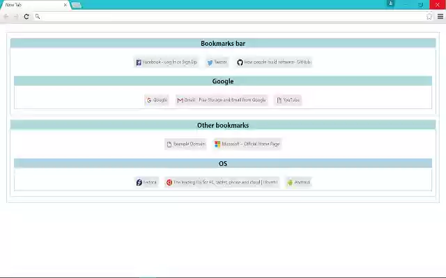 New Tab Lite  from Chrome web store to be run with OffiDocs Chromium online