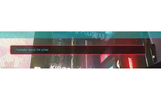 New Tab: Neo Noir Cyberpunk 2077 Aesthetic  from Chrome web store to be run with OffiDocs Chromium online