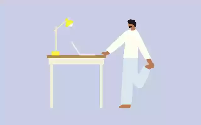 New Tab Stretches  from Chrome web store to be run with OffiDocs Chromium online