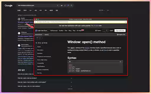 New Windows Opener from Chrome web store to be run with OffiDocs Chromium online New Windows Opener from Chrome web store to be run with OffiDocs Chromium online