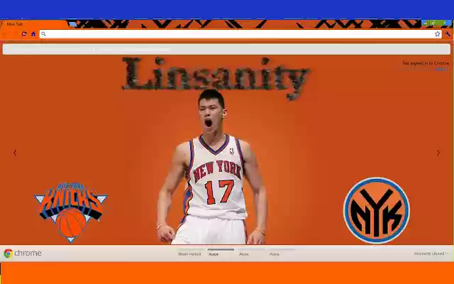 New York Knicks Linsanity from Chrome web store to be run with OffiDocs Chromium online New York Knicks Linsanity from Chrome web store to be run with OffiDocs Chromium online