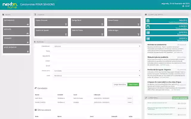 Nextin Home Portaria  from Chrome web store to be run with OffiDocs Chromium online