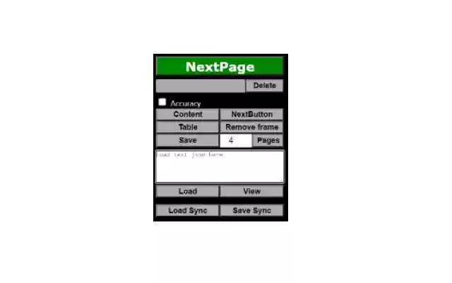 NextPage  from Chrome web store to be run with OffiDocs Chromium online