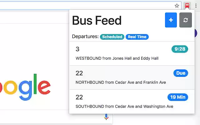 Nextrip Chrome Extension  from Chrome web store to be run with OffiDocs Chromium online