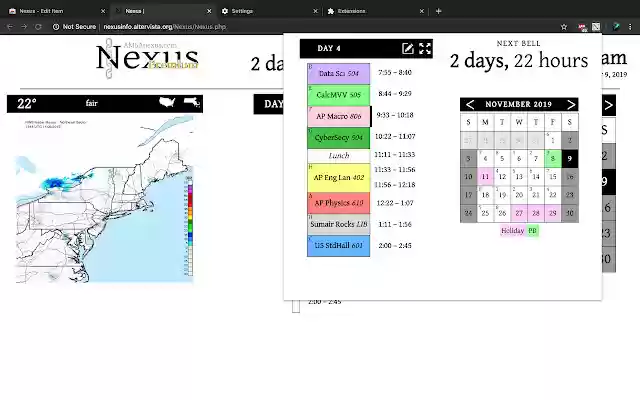 Nexus  from Chrome web store to be run with OffiDocs Chromium online