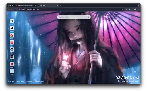 Nezuko Kamado Butterfly Kimetsu No Yaiba Live Wallpaper from Chrome web store to be run with OffiDocs Chromium online Nezuko Kamado Butterfly Kimetsu No Yaiba Live Wallpaper from Chrome web store to be run with OffiDocs Chromium online