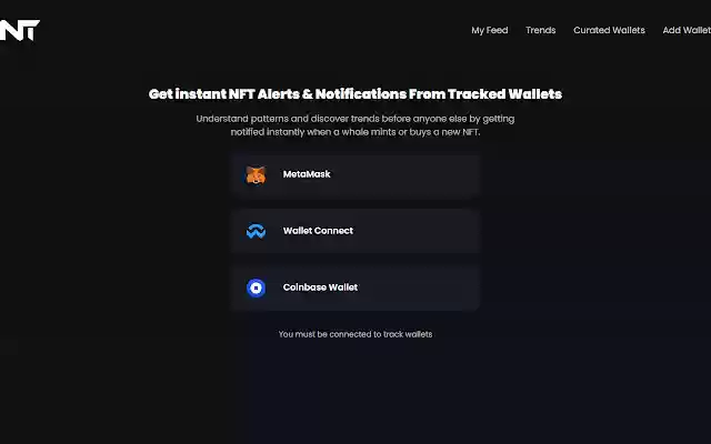 NFTRACKING  from Chrome web store to be run with OffiDocs Chromium online