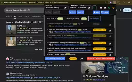 Niche Finder Pro Google and Ahrefs combined  from Chrome web store to be run with OffiDocs Chromium online
