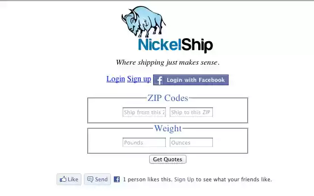 NickelShip  from Chrome web store to be run with OffiDocs Chromium online