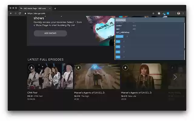 Nielsen SDK Inspector  from Chrome web store to be run with OffiDocs Chromium online