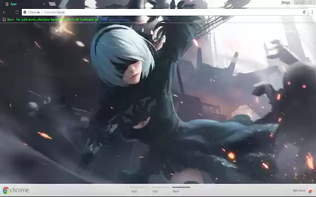 Nier 1366x768  from Chrome web store to be run with OffiDocs Chromium online