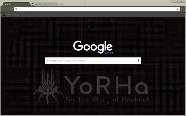 Nier:Automata YoRHa Theme  from Chrome web store to be run with OffiDocs Chromium online
