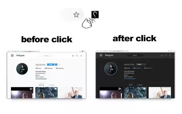 Nightmode  from Chrome web store to be run with OffiDocs Chromium online