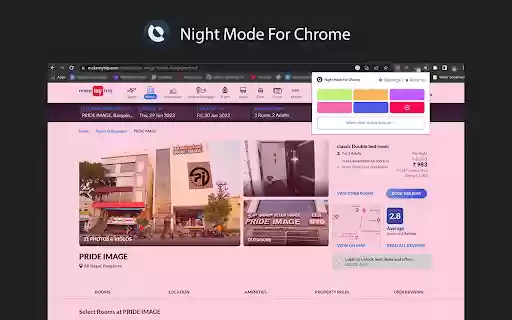 Night Mode For Chrome from Chrome web store to be run with OffiDocs Chromium online Night Mode For Chrome from Chrome web store to be run with OffiDocs Chromium online