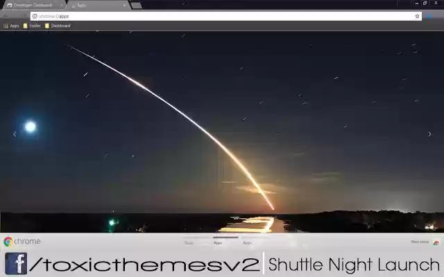 Night Shuttle Launch Florida  from Chrome web store to be run with OffiDocs Chromium online