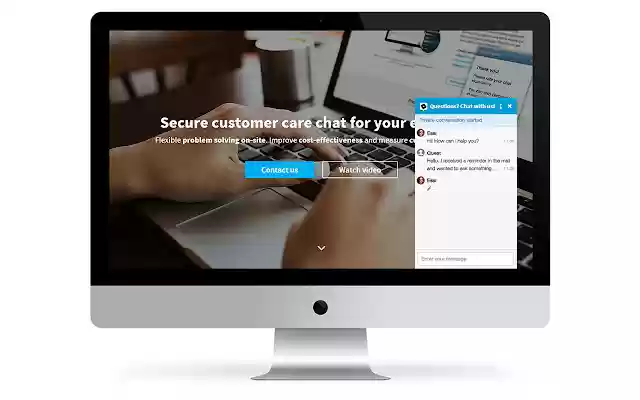 Ninchat  from Chrome web store to be run with OffiDocs Chromium online