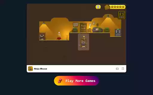 Ninja Mouse Game Sneak, Slice, and Conquer as a Fearless Mouse Warrior!  from Chrome web store to be run with OffiDocs Chromium online
