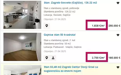 Njuskalo Kvadrati  from Chrome web store to be run with OffiDocs Chromium online