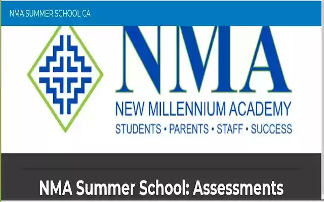 NMA Summer Assessment  from Chrome web store to be run with OffiDocs Chromium online