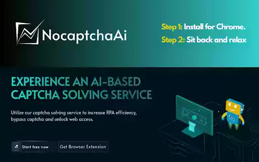 NoCaptcha AI : Auto Captcha Solver  from Chrome web store to be run with OffiDocs Chromium online