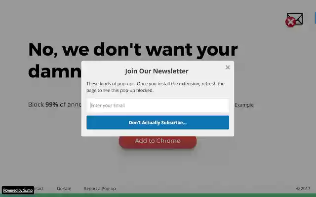 No Email Popups from Chrome web store to be run with OffiDocs Chromium online No Email Popups from Chrome web store to be run with OffiDocs Chromium online