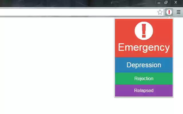 NoFap Panic Button  from Chrome web store to be run with OffiDocs Chromium online