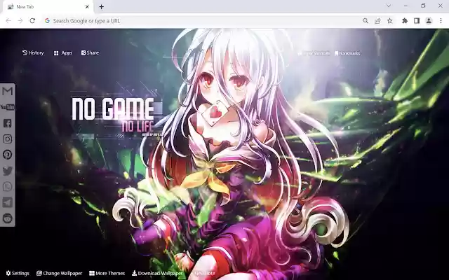 No Game No Life Wallpaper  from Chrome web store to be run with OffiDocs Chromium online