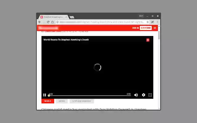 Nomovdo Video Blocker  from Chrome web store to be run with OffiDocs Chromium online