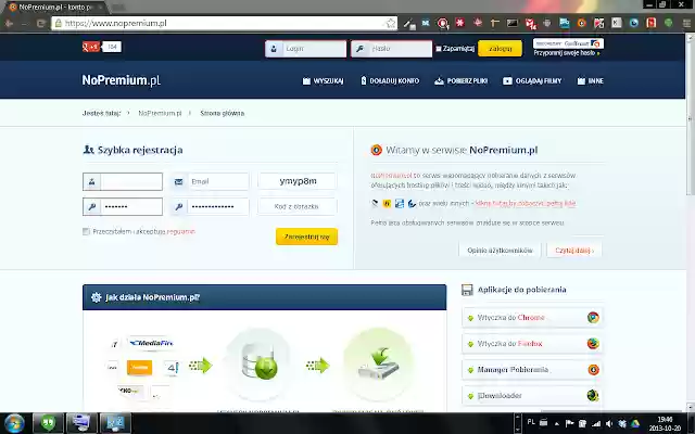 NoPremium.pl  from Chrome web store to be run with OffiDocs Chromium online